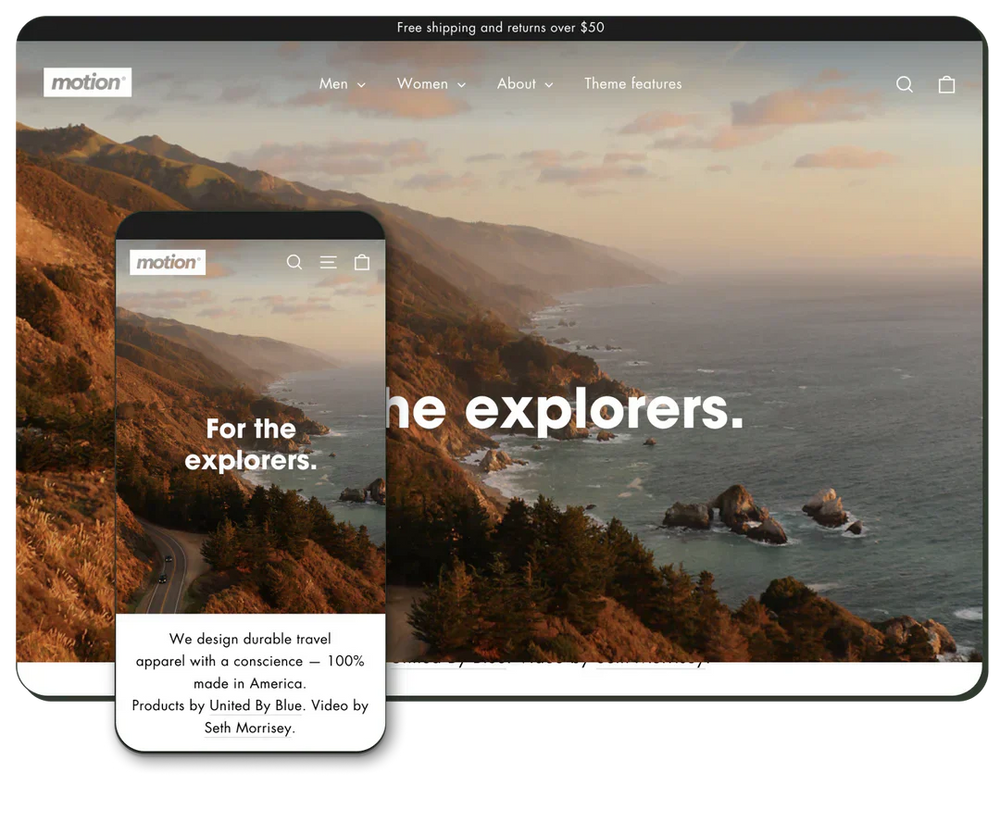 Motion Shopify Theme