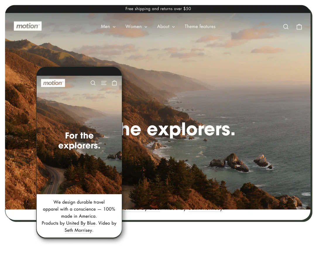 Motion Shopify Theme